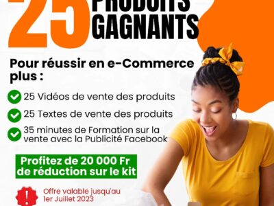 PRODUITS GAGNANTS